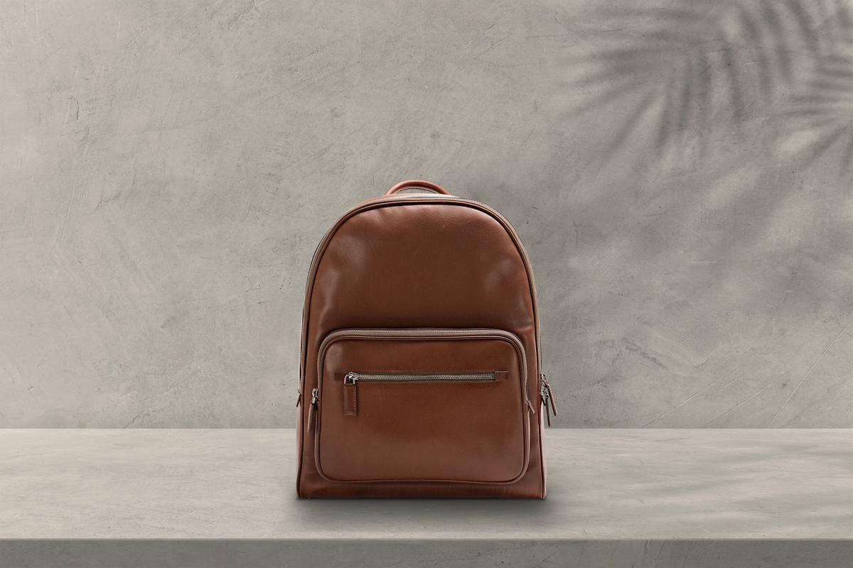 Bosphorus LeatherAdventure Backpack - Patina Dark Brown