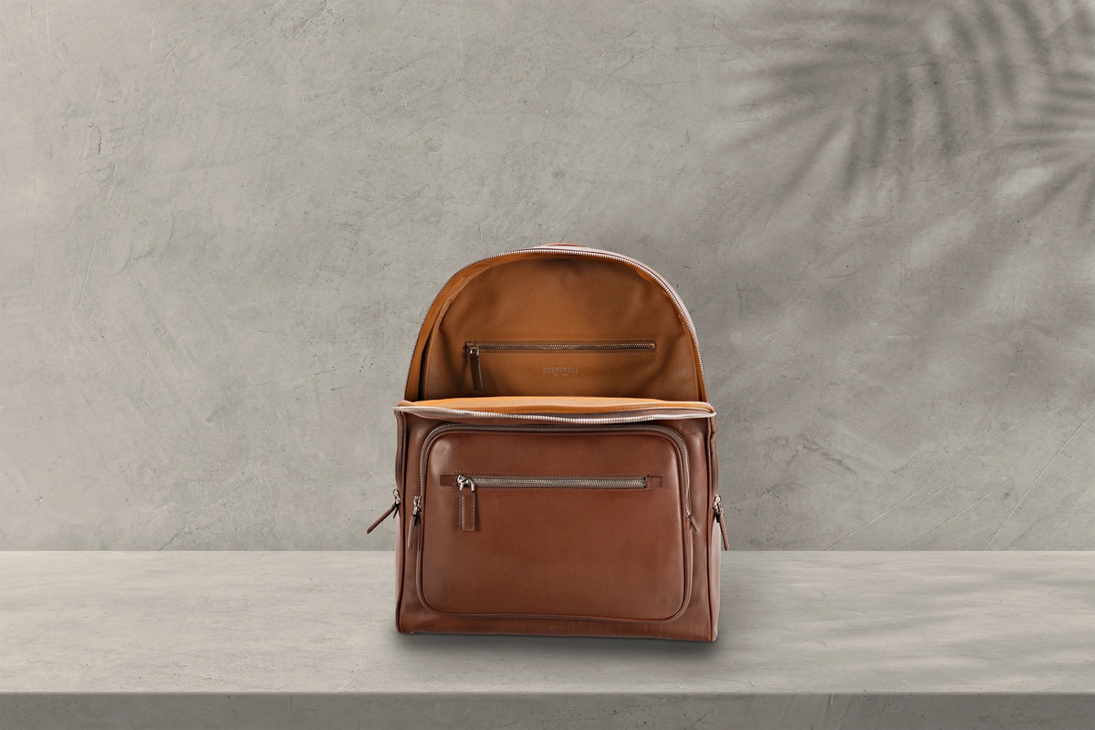 Bosphorus LeatherAdventure Backpack - Patina Dark Brown