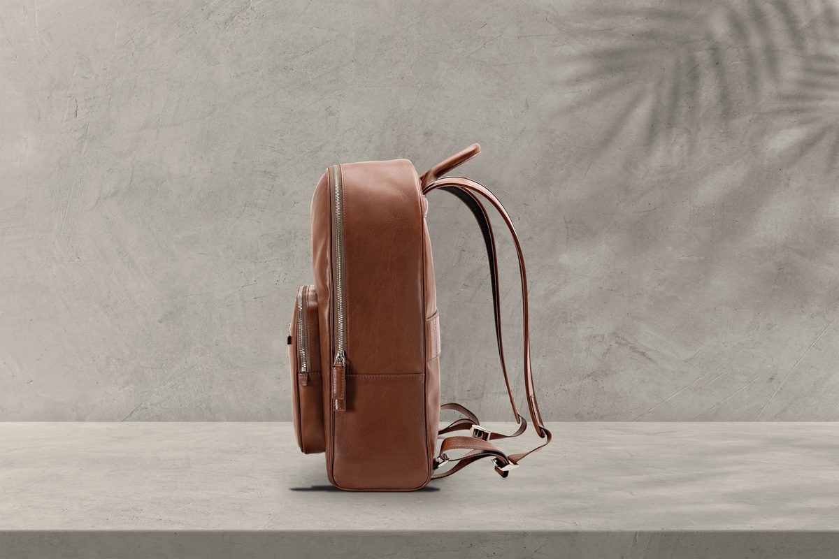 Bosphorus LeatherAdventure Backpack - Patina Dark Brown