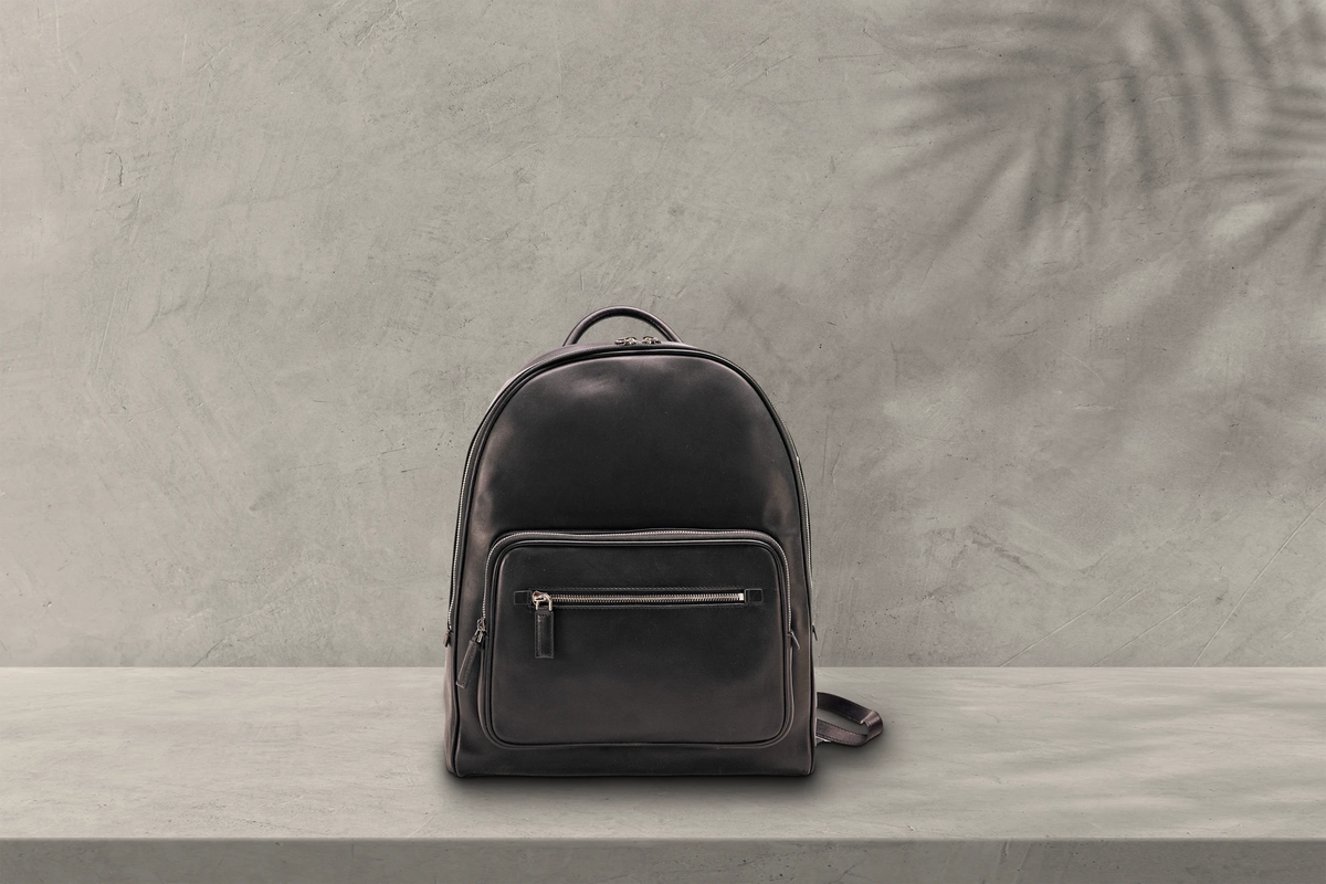 Bosphorus LeatherAdventure Backpack - Silky Black