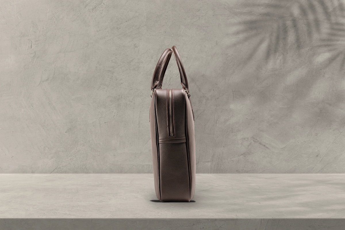 Bosphorus LeatherBriefcase - Dark Brown