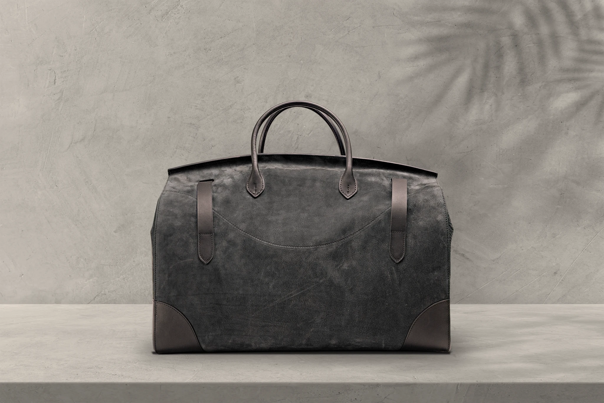 Bosphorus LeatherDuffle - Nubuck Black