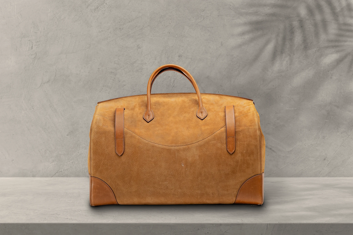 Bosphorus LeatherDuffle - Nubuck Camel