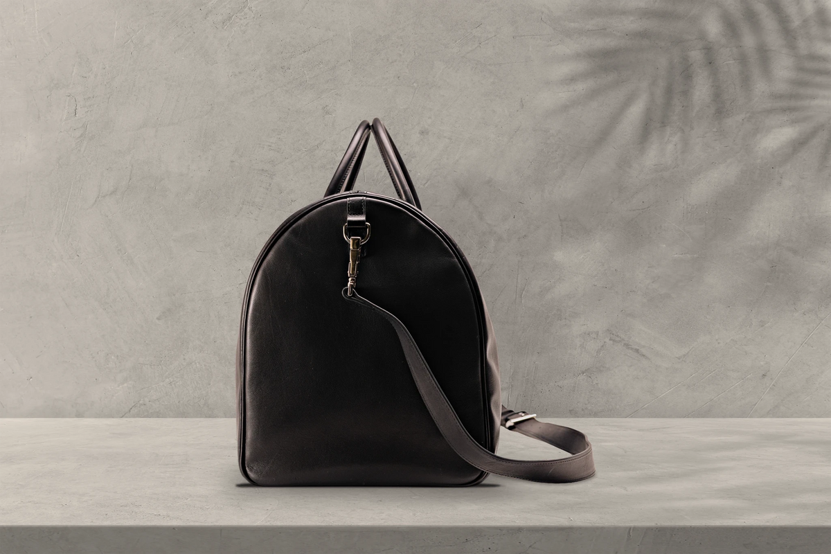 Bosphorus LeatherDuffle - Silky Black