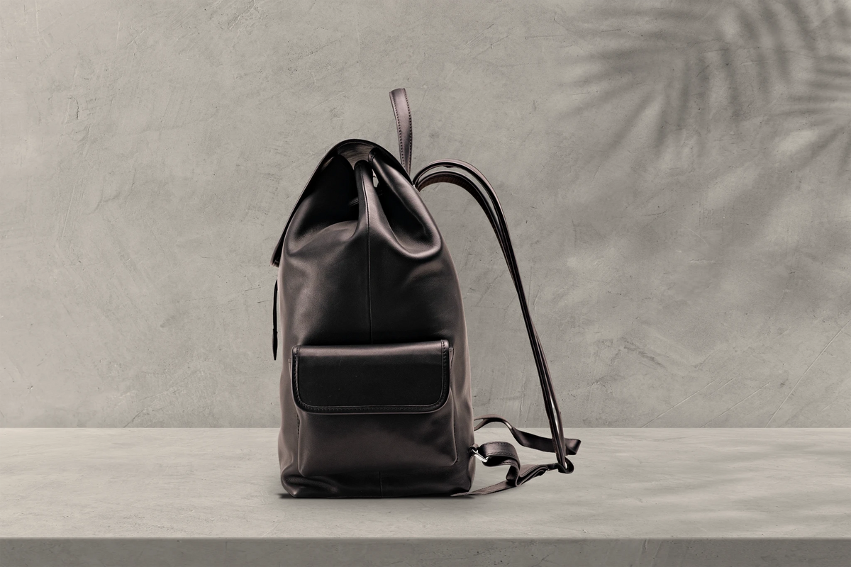 Bosphorus LeatherVoyager Backpack - Silky Black