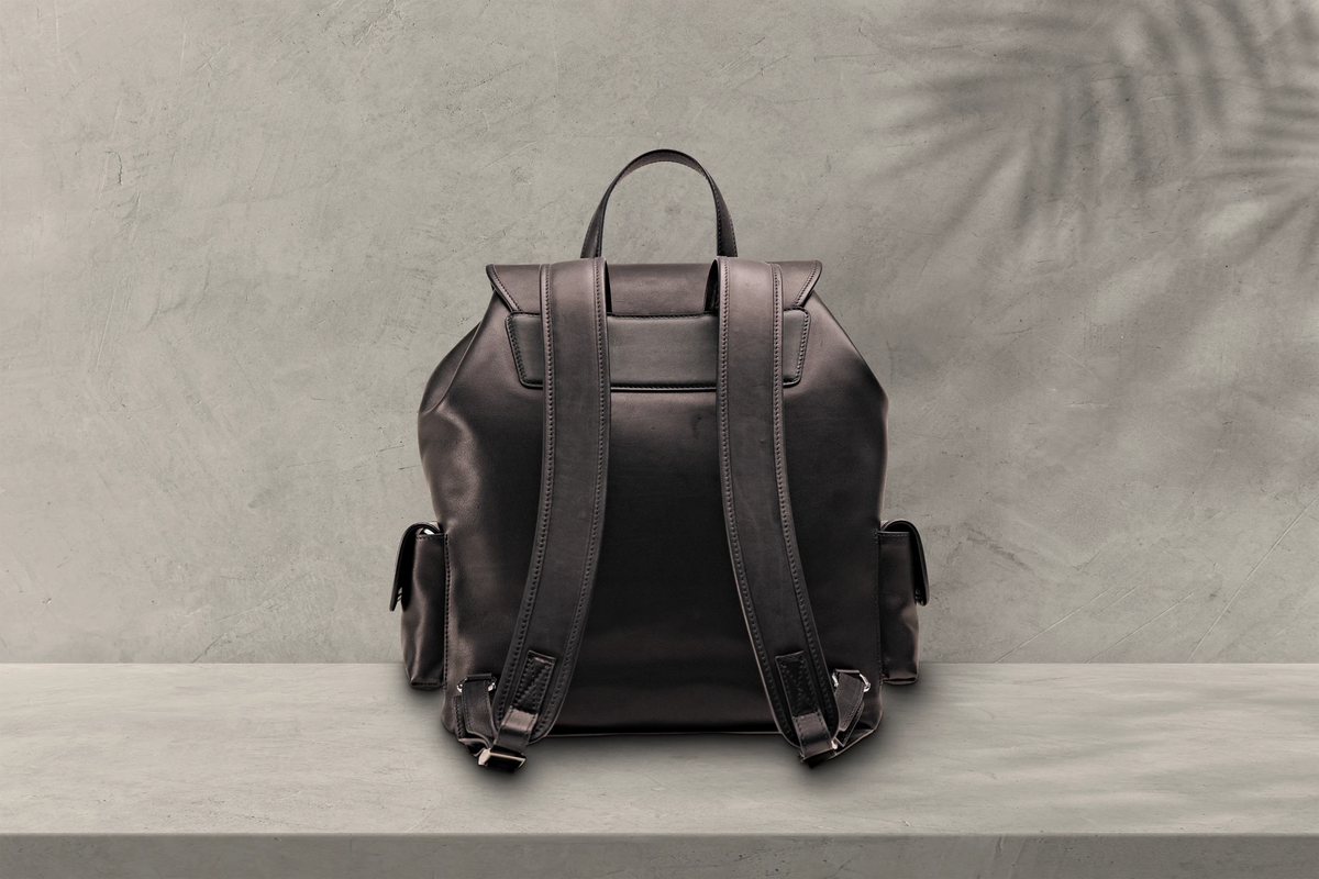 Bosphorus LeatherVoyager Backpack - Silky Black
