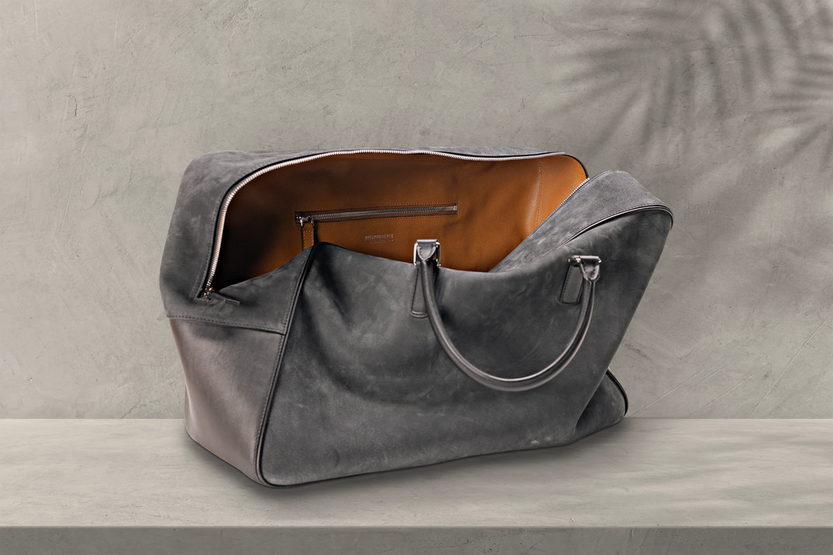 Bosphorus LeatherWeekender - Nubuck Black
