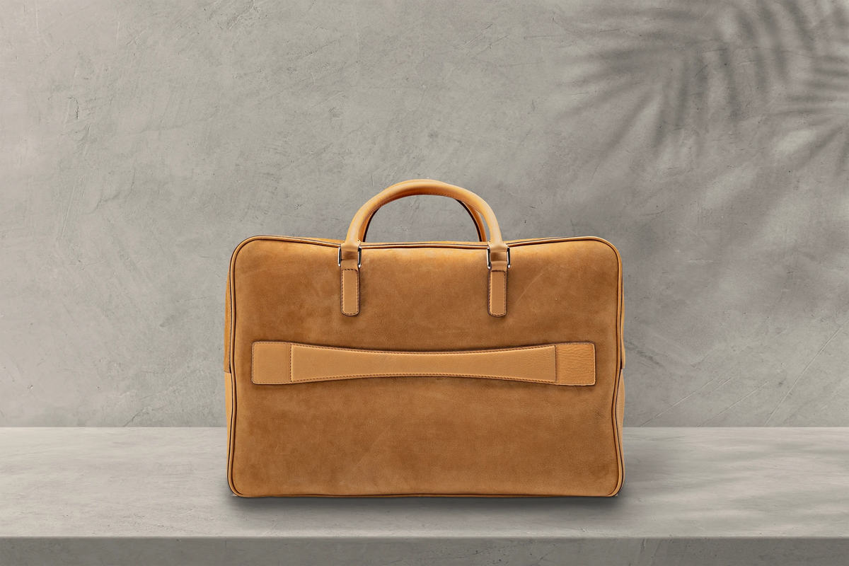 Bosphorus LeatherWeekender - Nubuck Camel