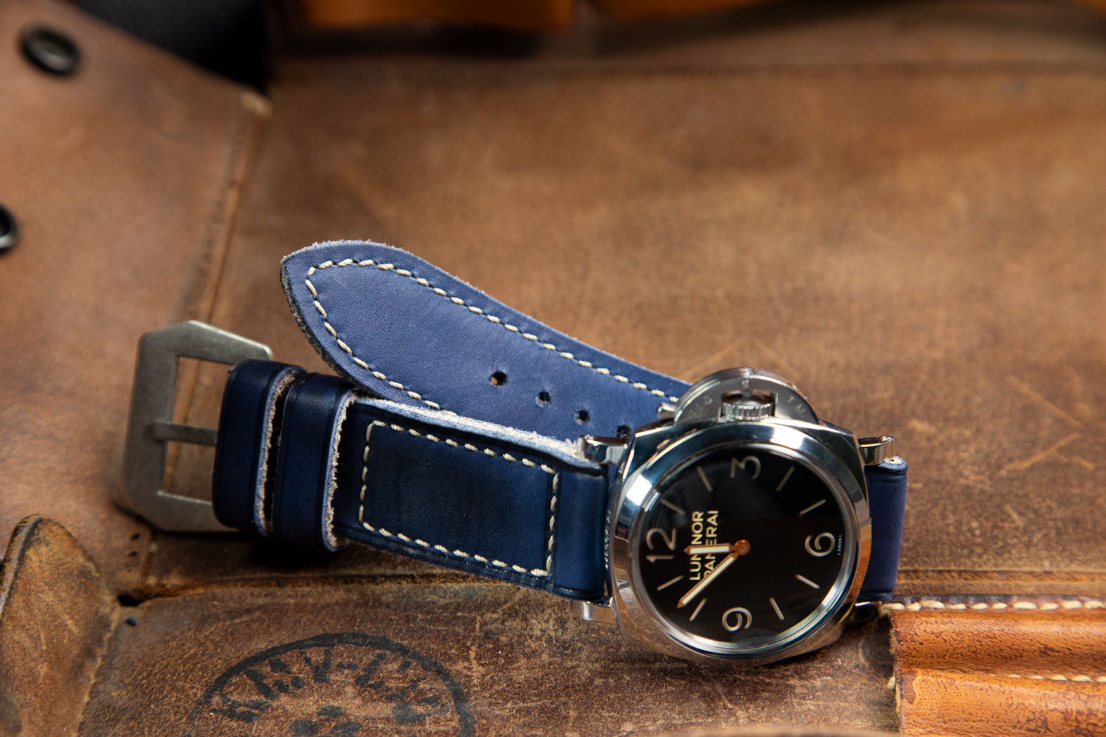 Bosphorus Watch Strap - Vintage Dark Blue