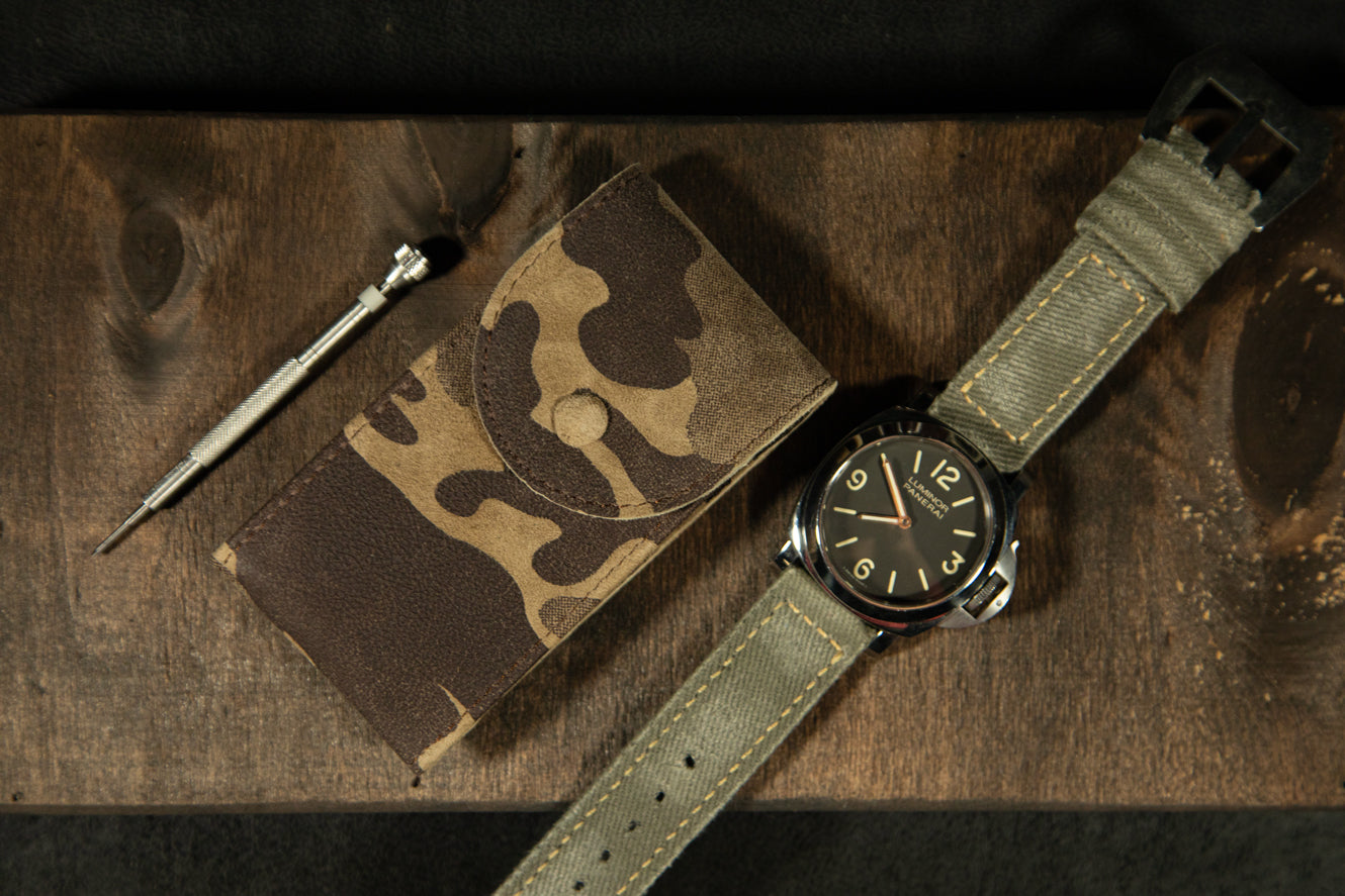 Watch Pouch - Camouflage Sand