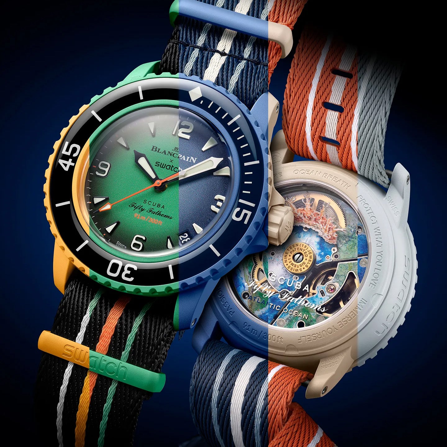 Blancpain and Swatch Dive Together: Presenting the Scuba Fifty Fathoms at Just $400!