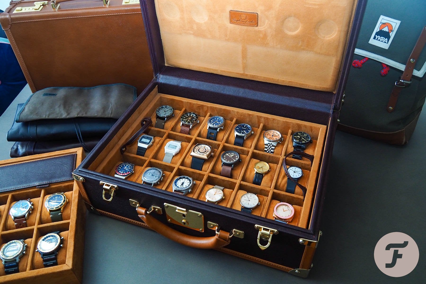 Watch Trunk with watches 