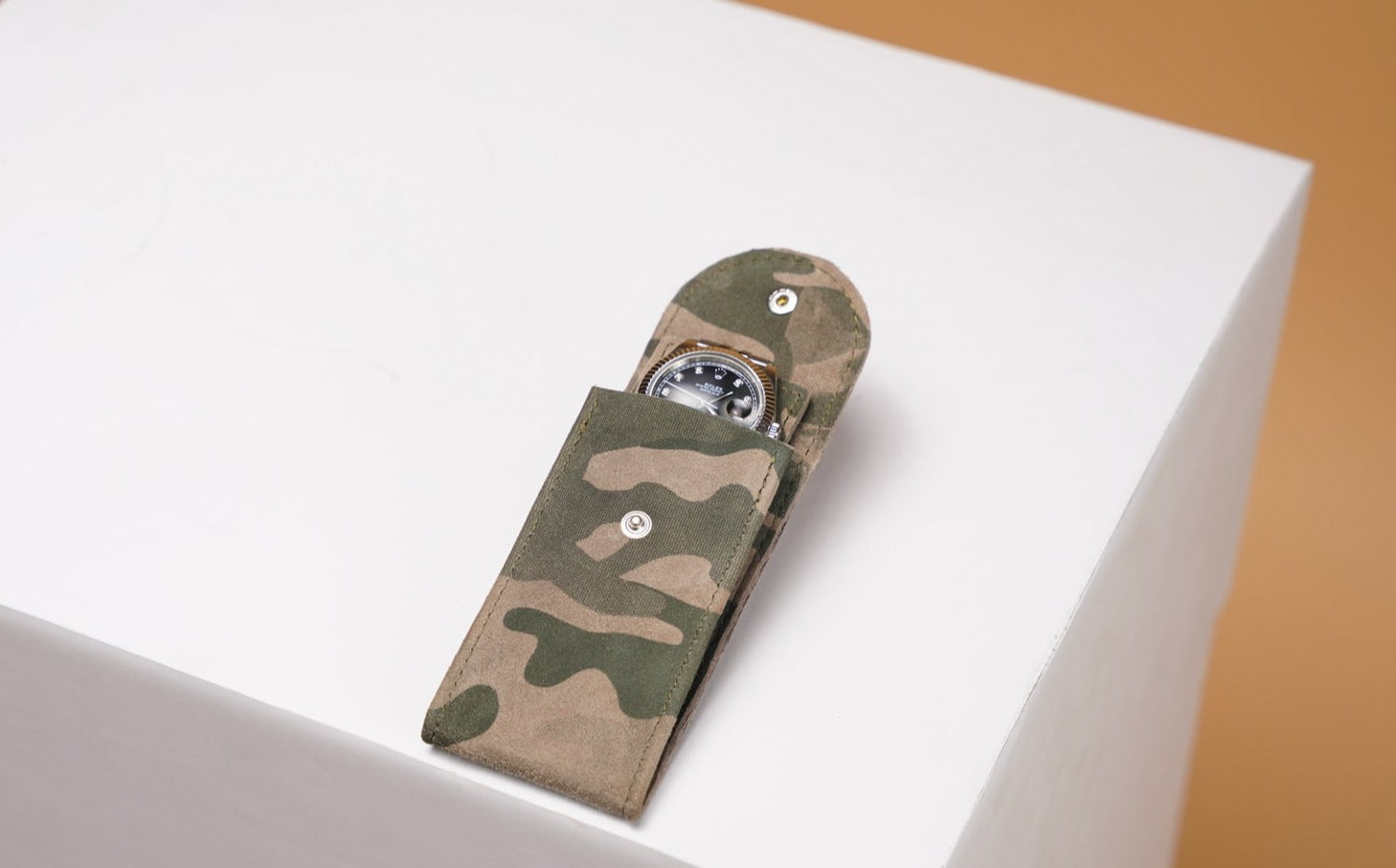 Watch Pouch - Camouflage Green