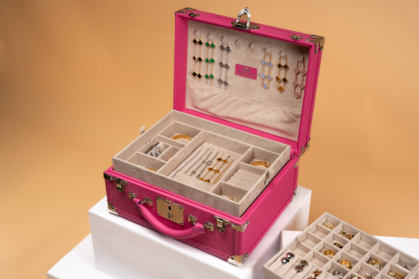 Jewelry Box - Togo Pink