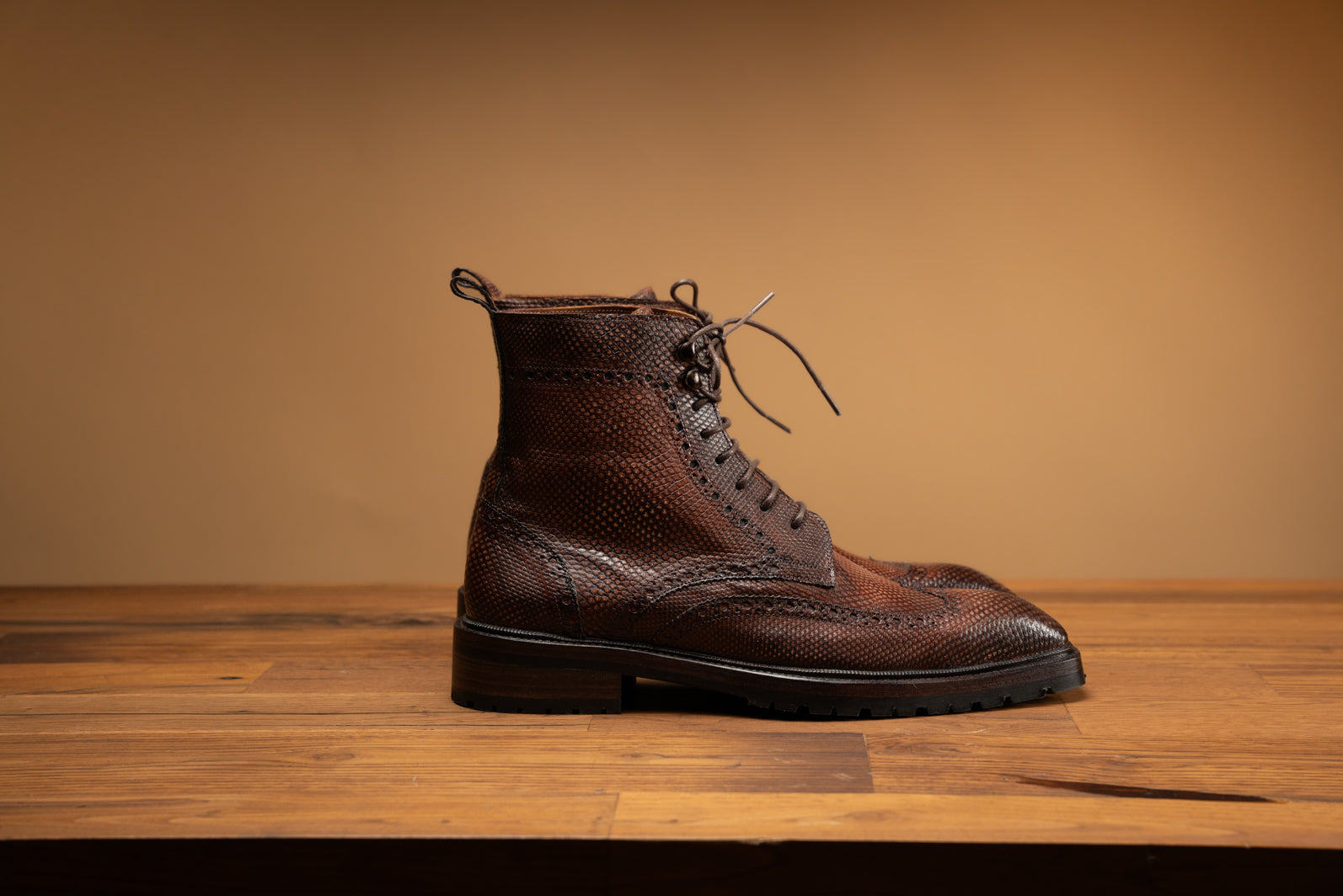 Bosphorus Leather  Boots - Python 01