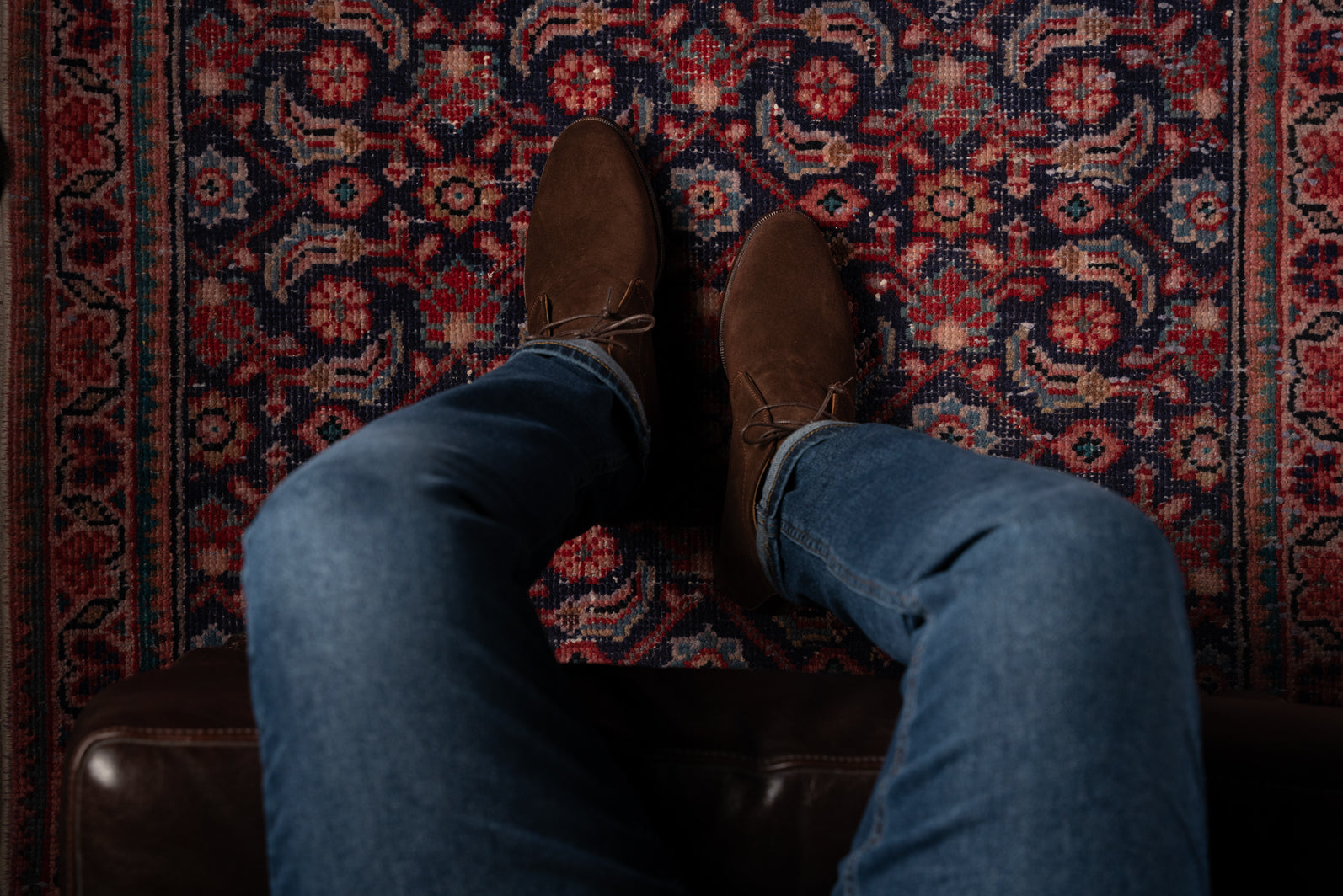 Bosphorus Leather Chukka Boots - Gulf Suede Brown