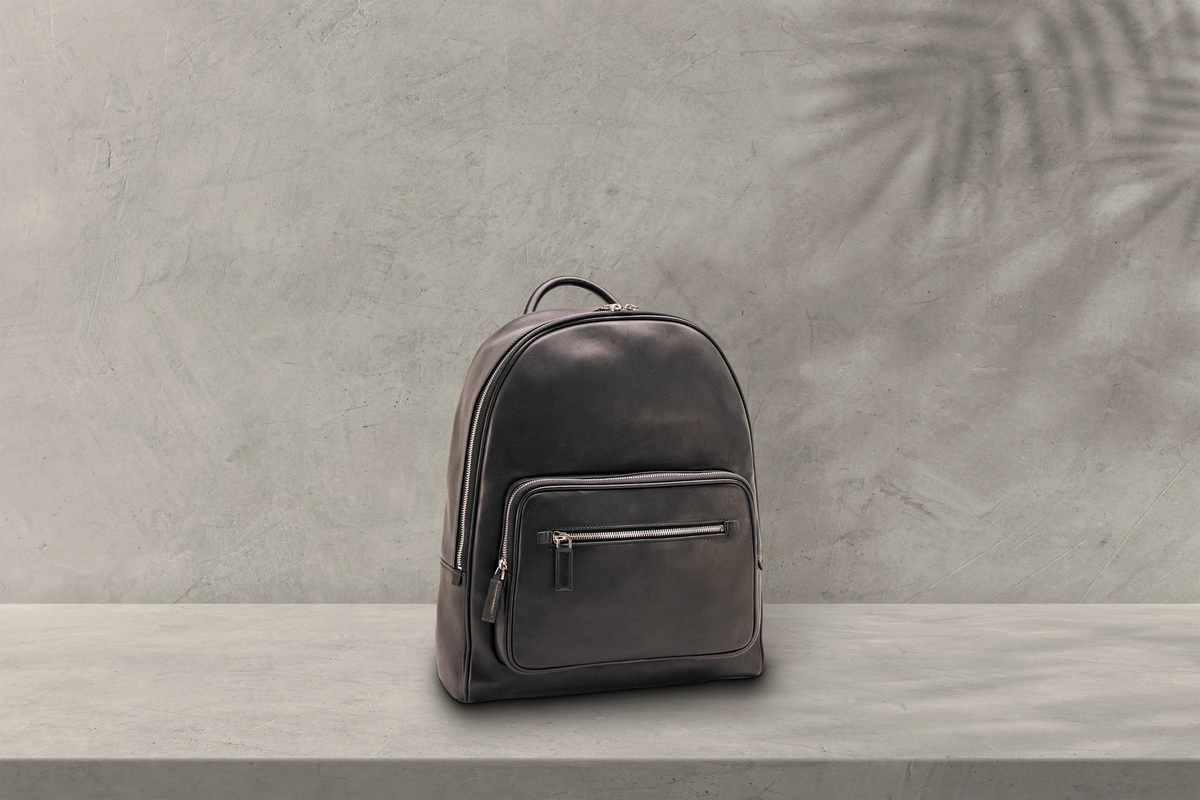 Bosphorus LeatherAdventure Backpack - Silky Black