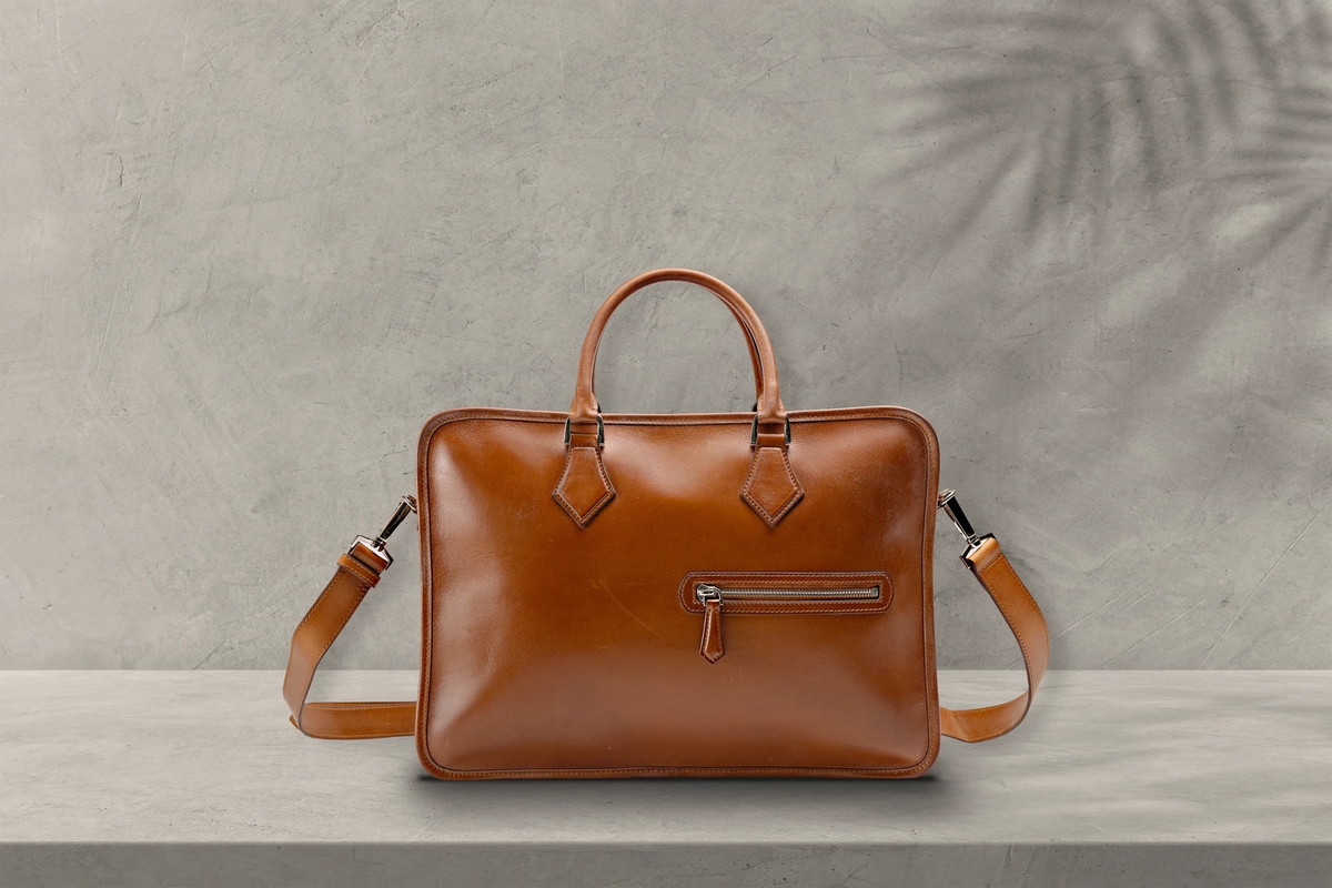 Bosphorus LeatherBriefcase - Barenia Patina