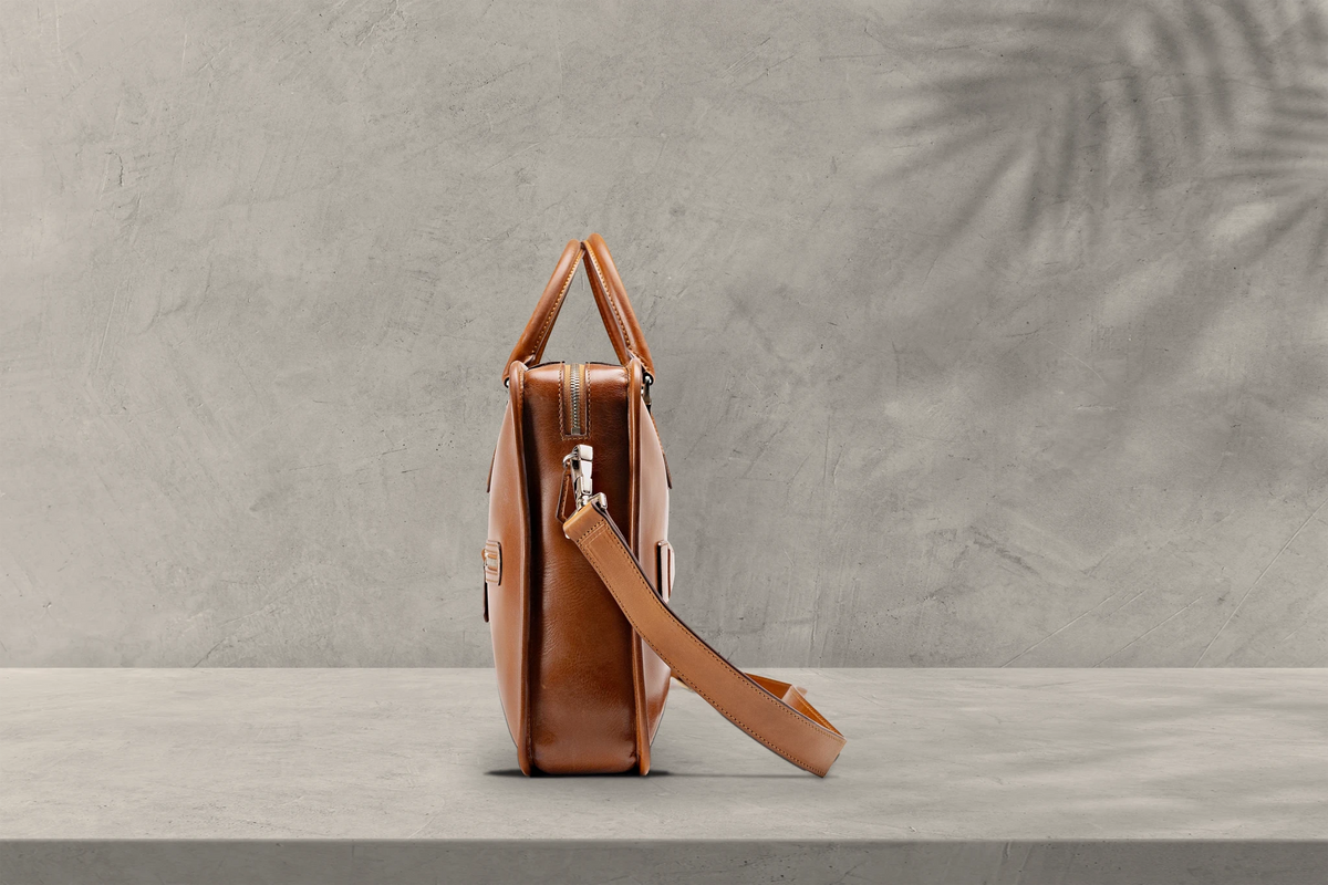 Bosphorus LeatherBriefcase - Barenia Patina