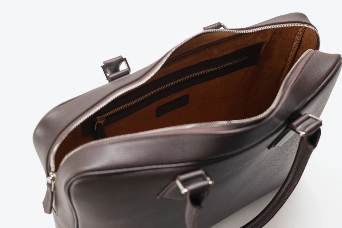 Bosphorus LeatherBriefcase - Dark Brown