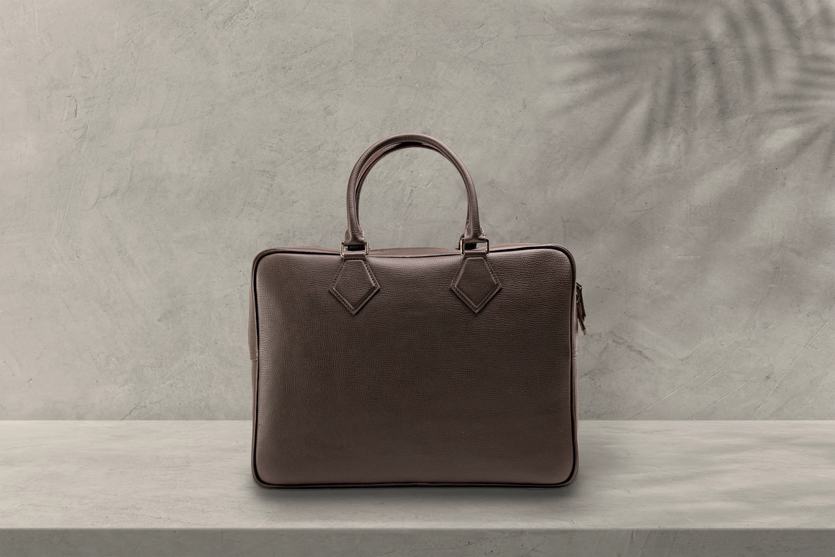 Bosphorus LeatherBriefcase - Dark Brown