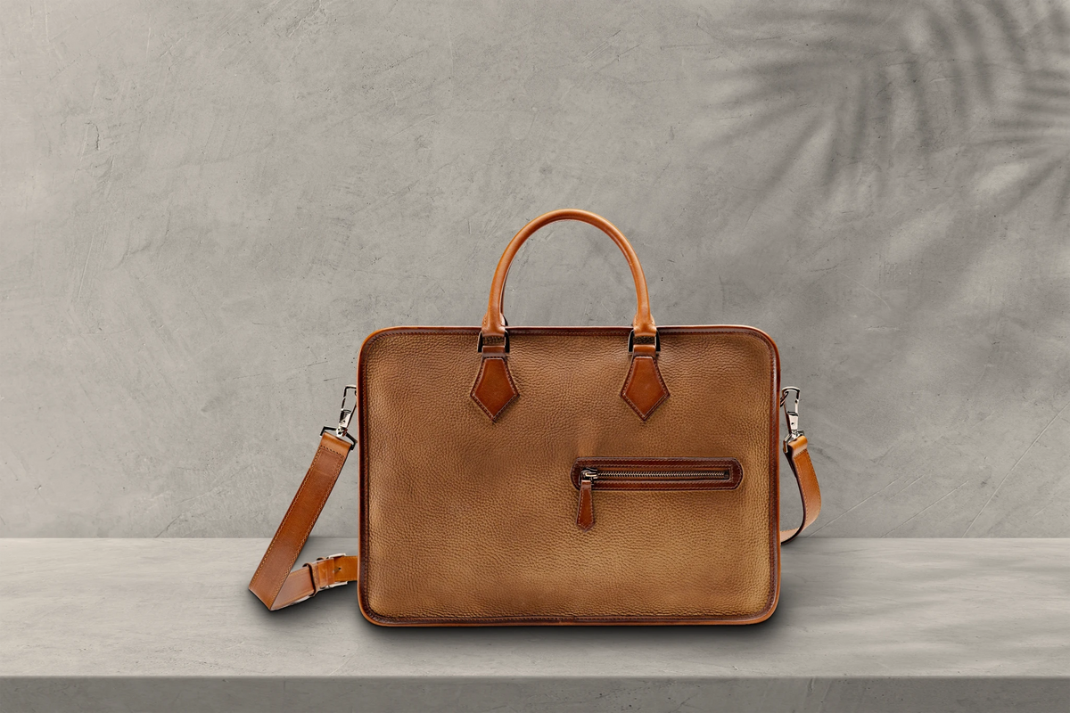 Bosphorus LeatherBriefcase - Espresso