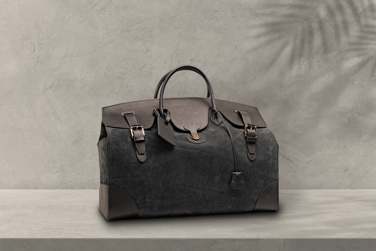 Bosphorus LeatherDuffle - Nubuck Black