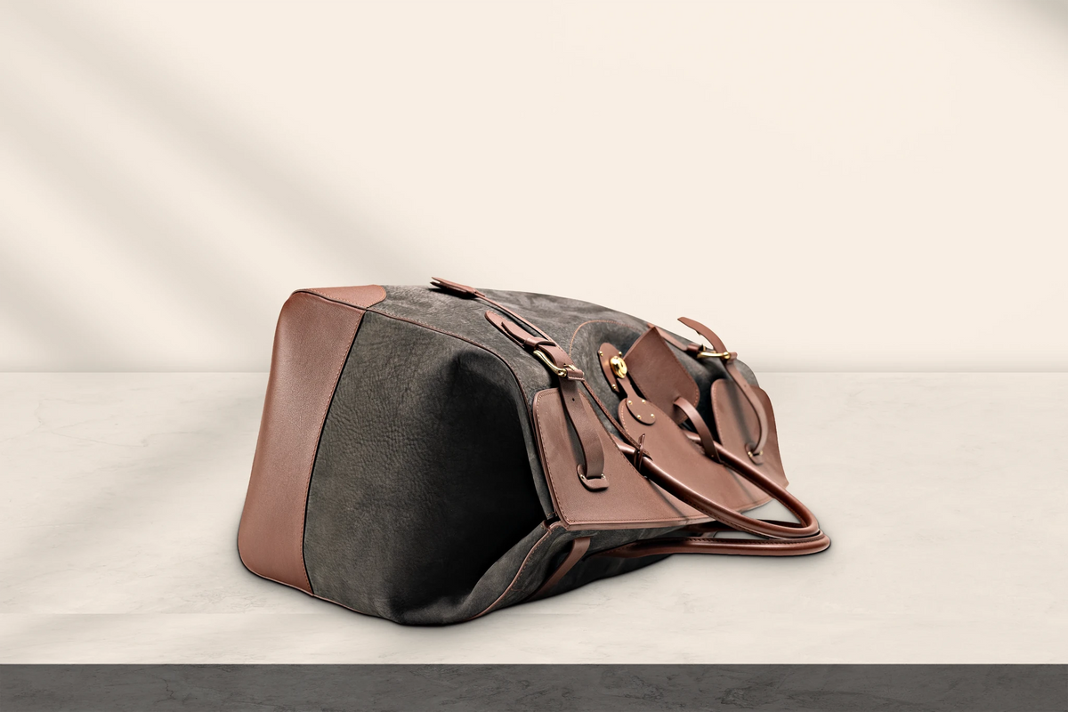 Bosphorus LeatherDuffle - Nubuck Black