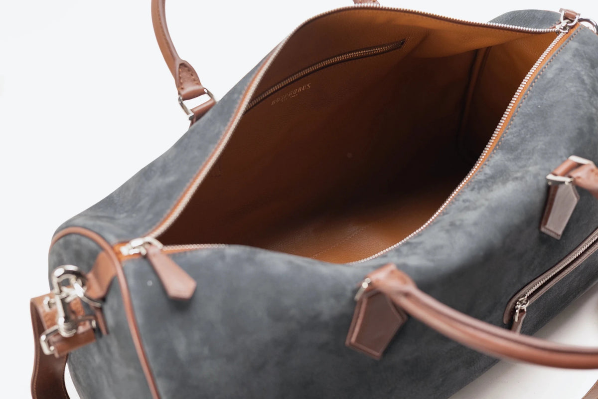 Bosphorus LeatherDuffle - Nubuck Black