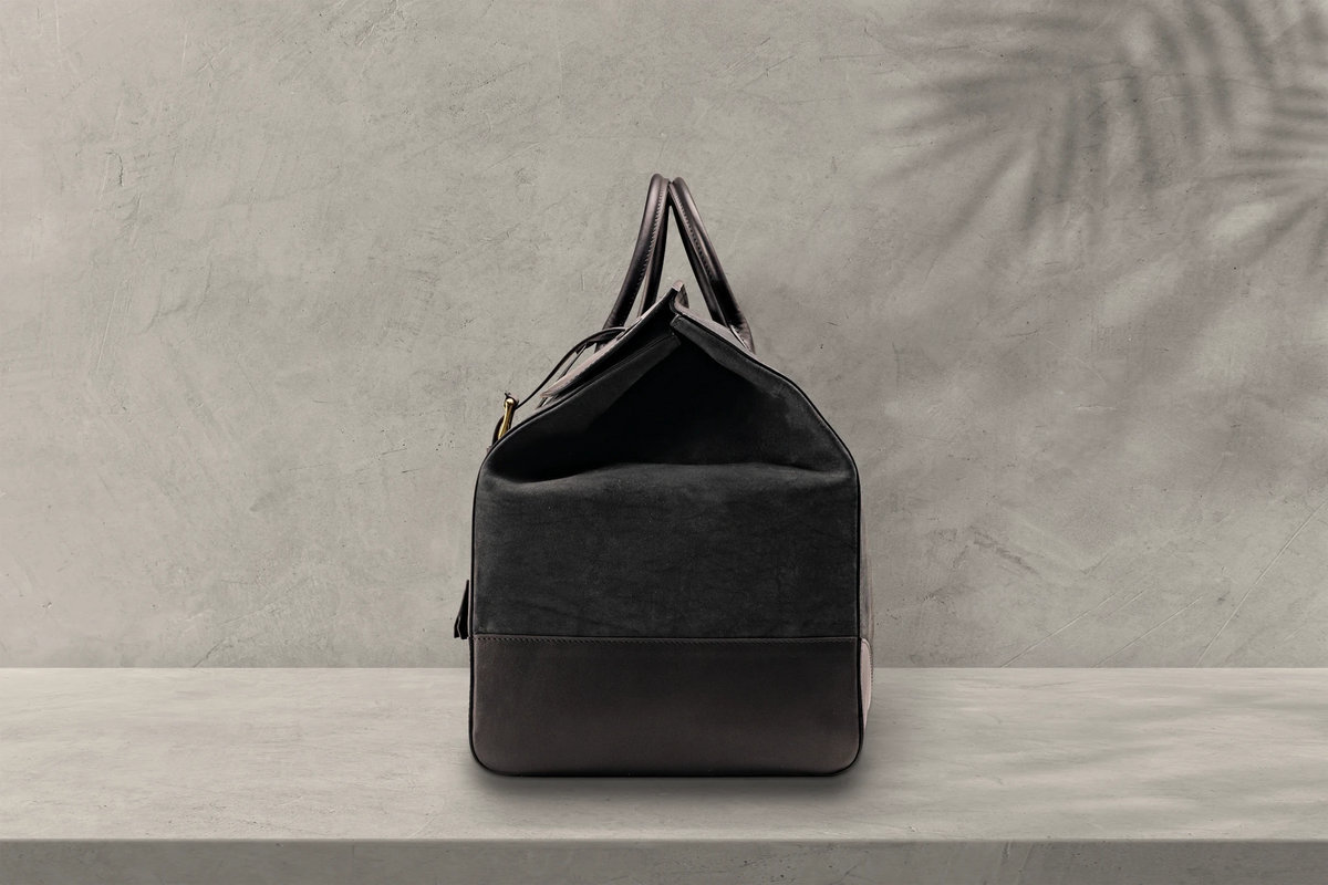 Bosphorus LeatherDuffle - Nubuck Black
