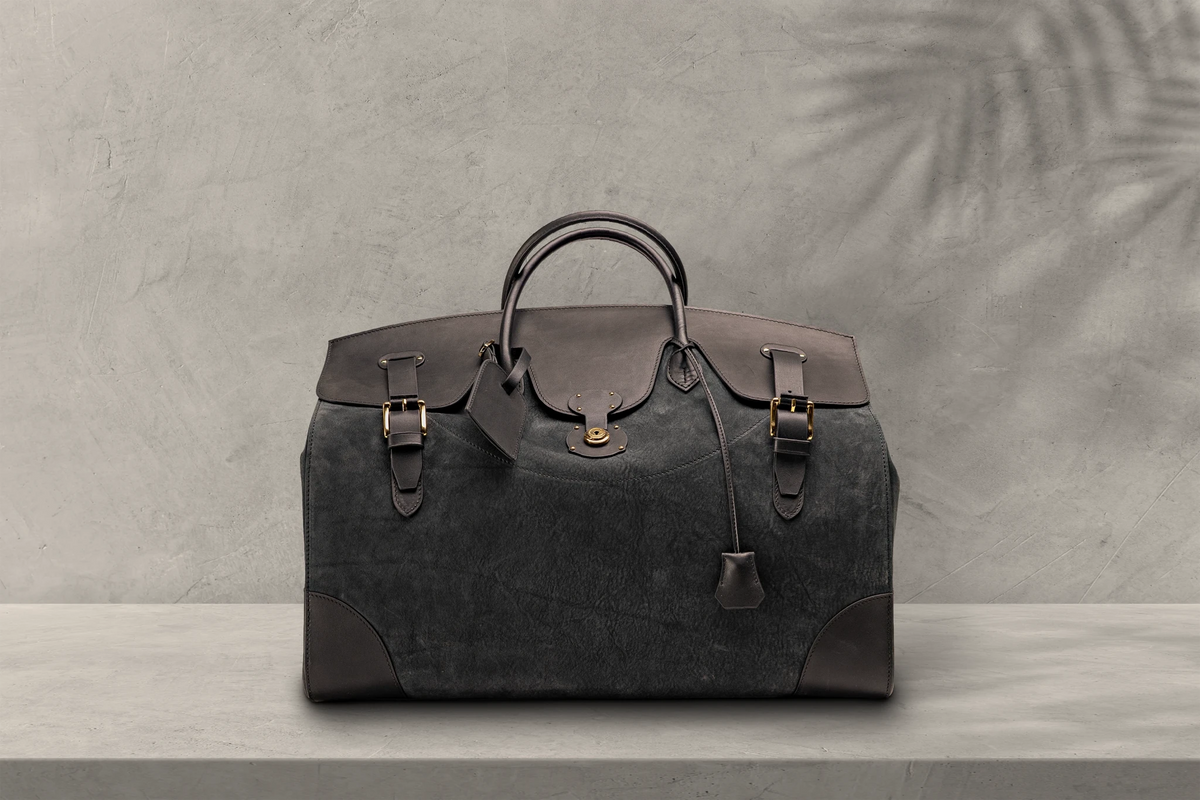 Bosphorus LeatherDuffle - Nubuck Black