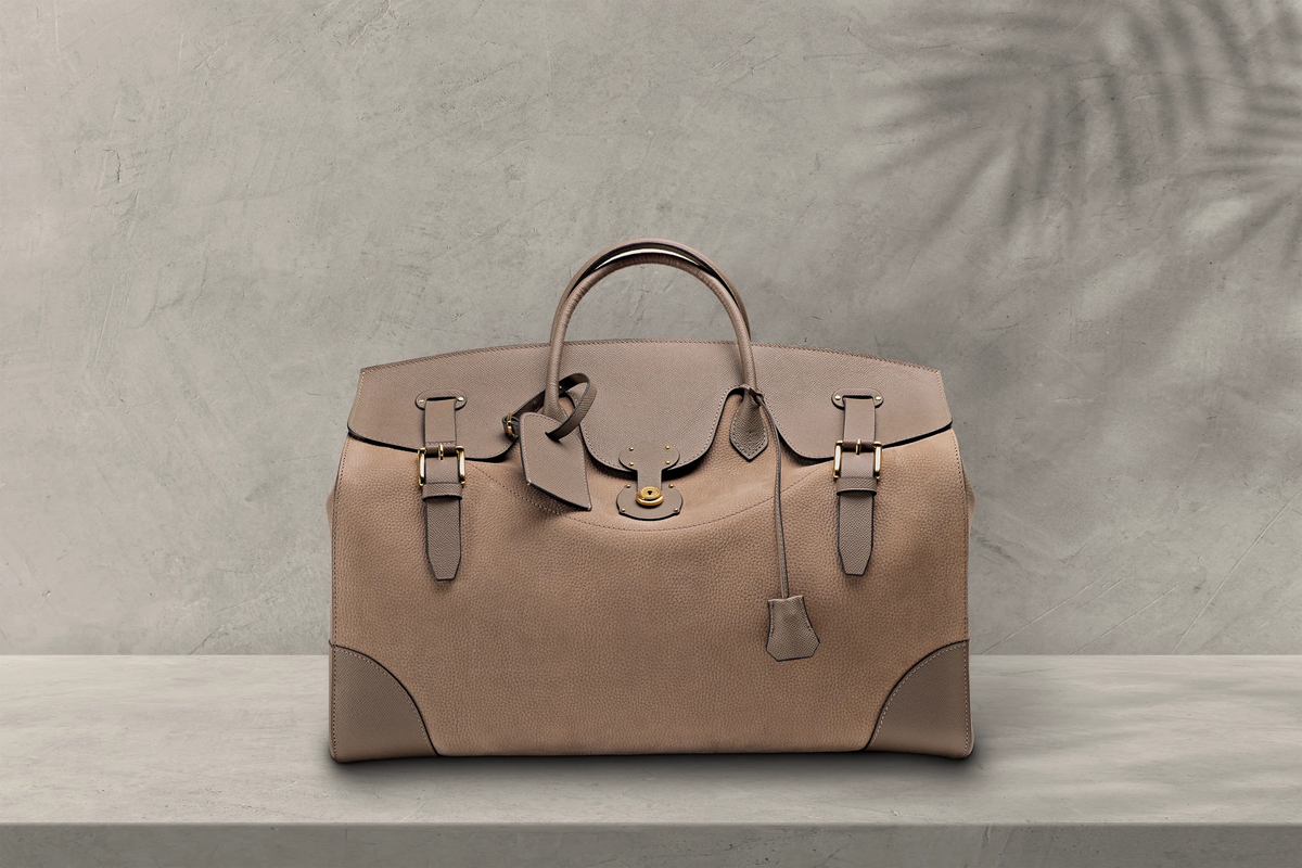 Bosphorus LeatherDuffle - Nubuck Grey