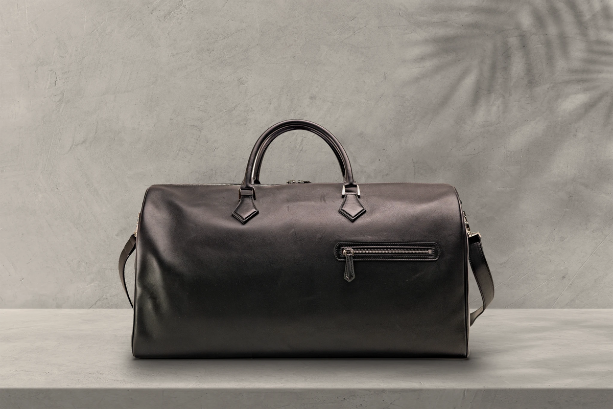Bosphorus LeatherDuffle - Silky Black