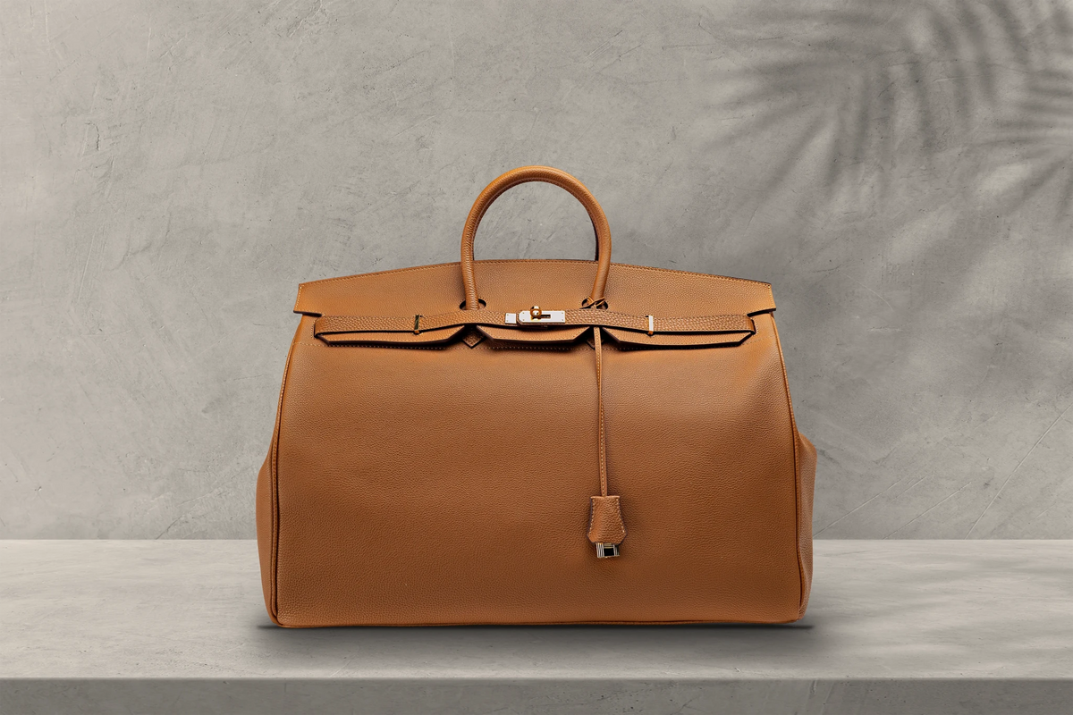 Bosphorus LeatherDuffle - Togo Camel