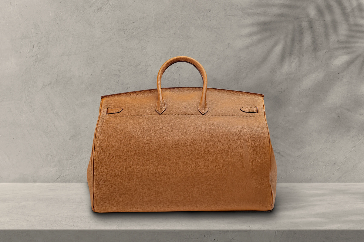Bosphorus LeatherDuffle - Togo Camel