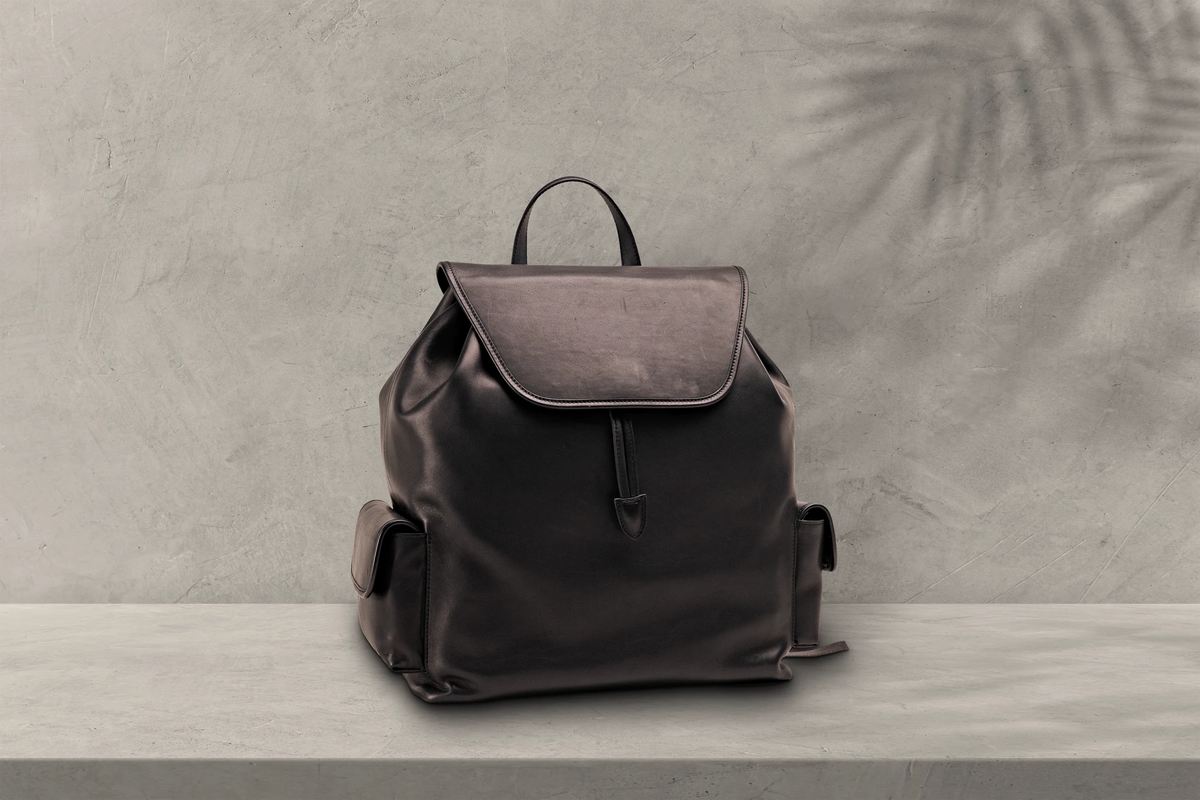 Bosphorus LeatherVoyager Backpack - Silky Black